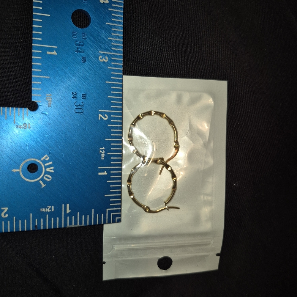 Gold Hoop Earrings